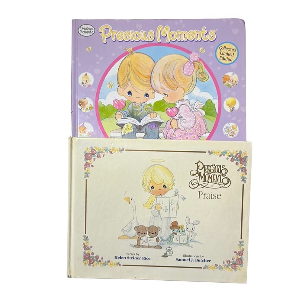 Precious Moments Vintage Book Lot of Two Books